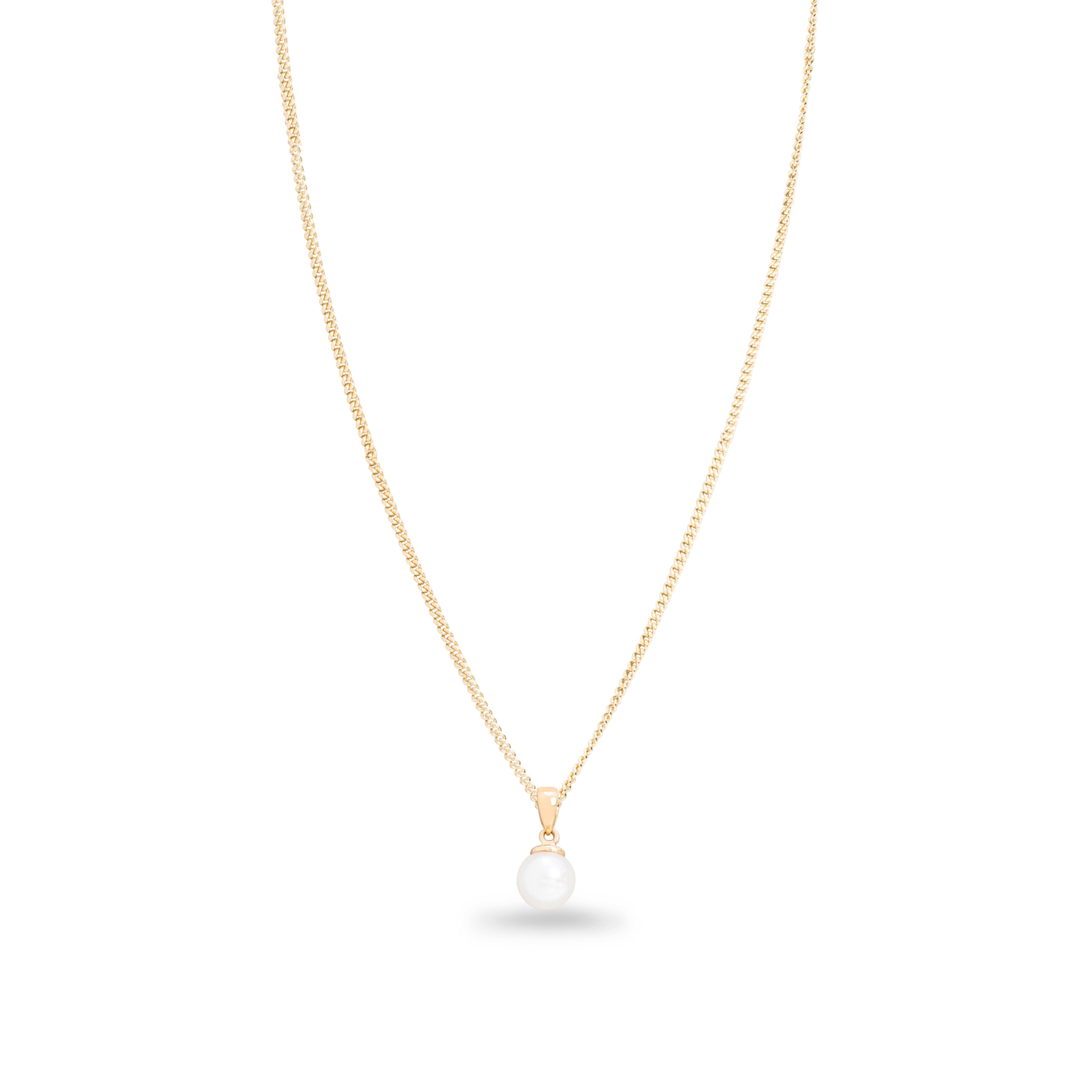 Cultured Pearl Single Stone Pendant | Jeweller in Harrogate, Yorkshire ...