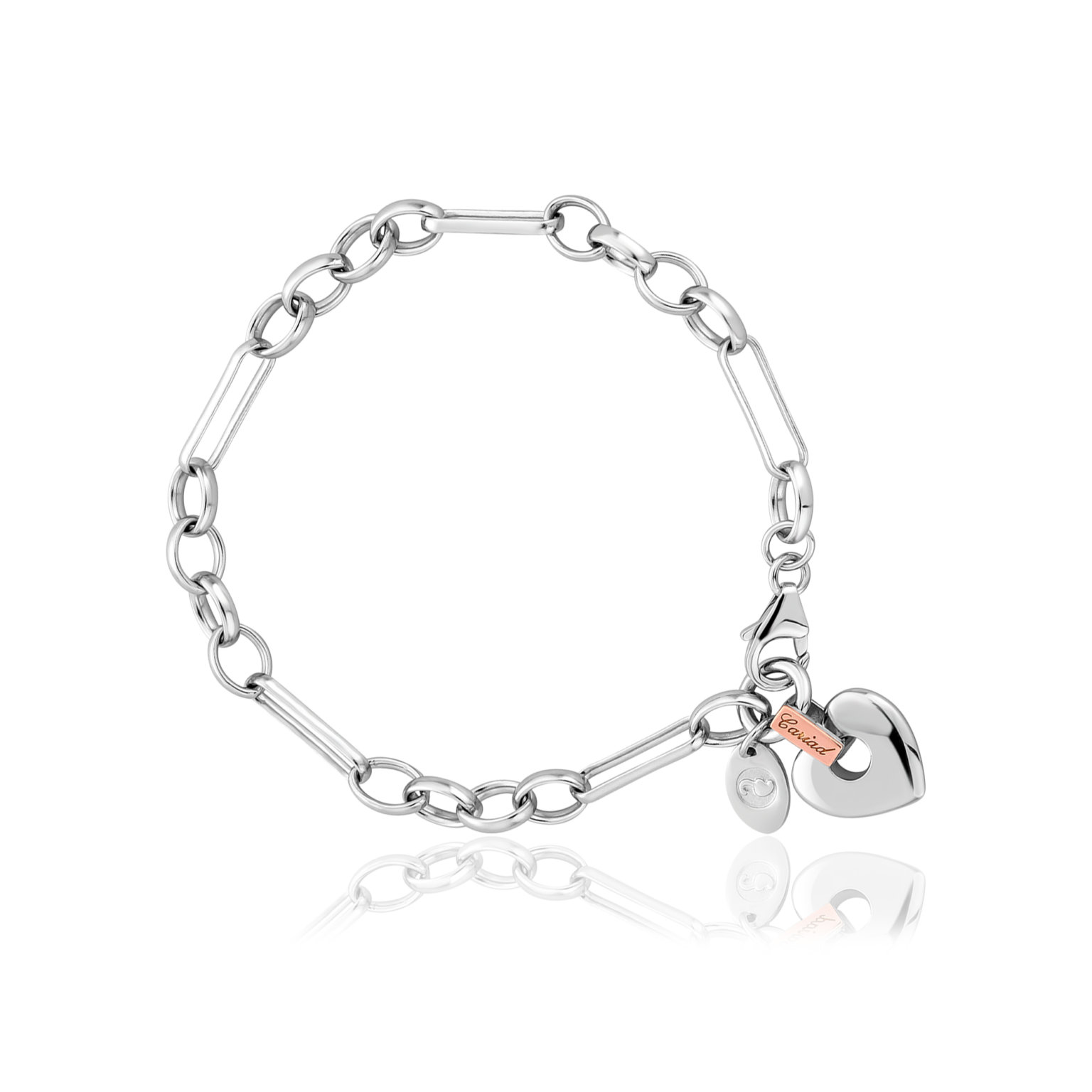 Clogau Silver Cariad Heart Bracelet | Jeweller in Harrogate, Yorkshire ...