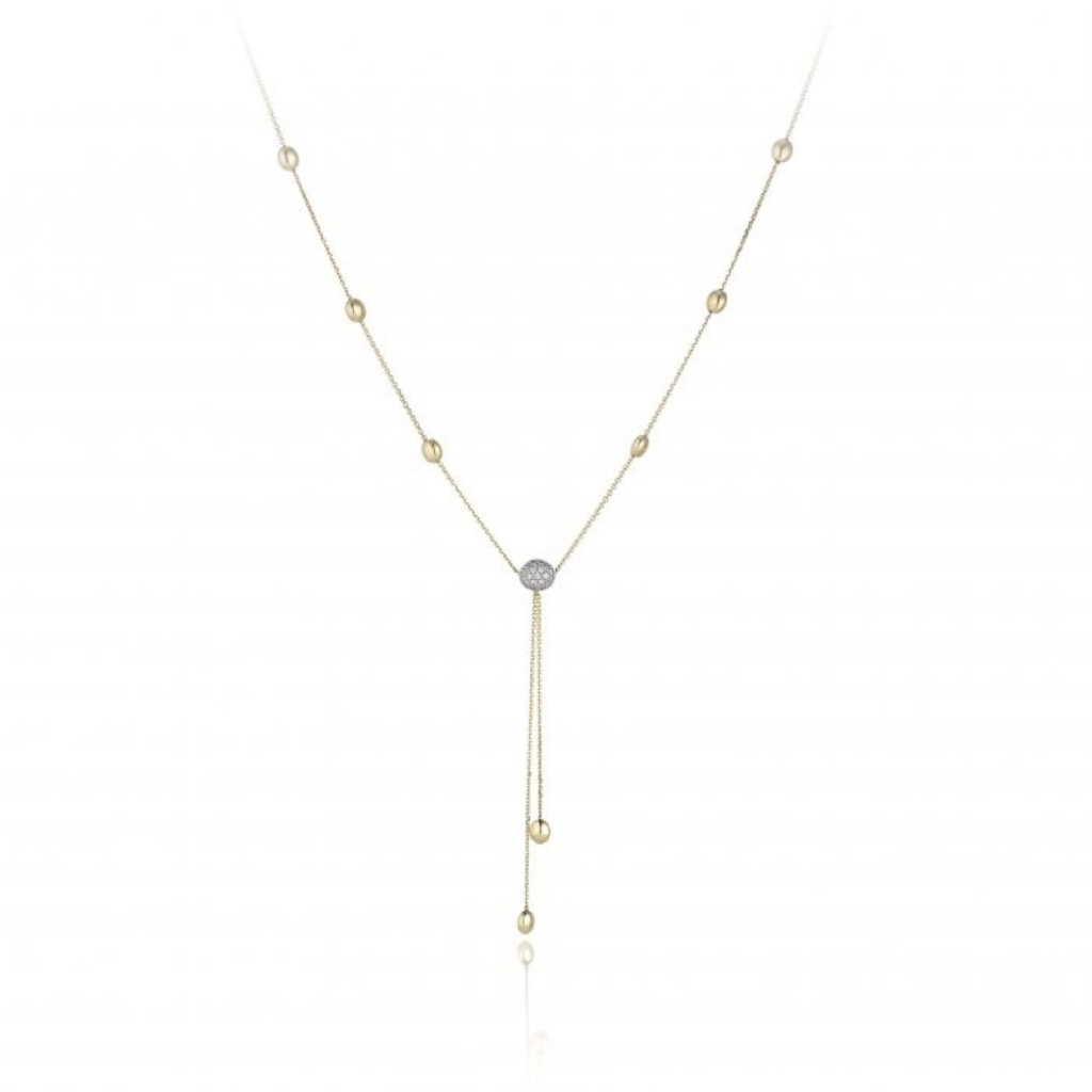 Chimento Armillas Acqua Yellow Gold and Diamond Necklace | Jeweller in ...