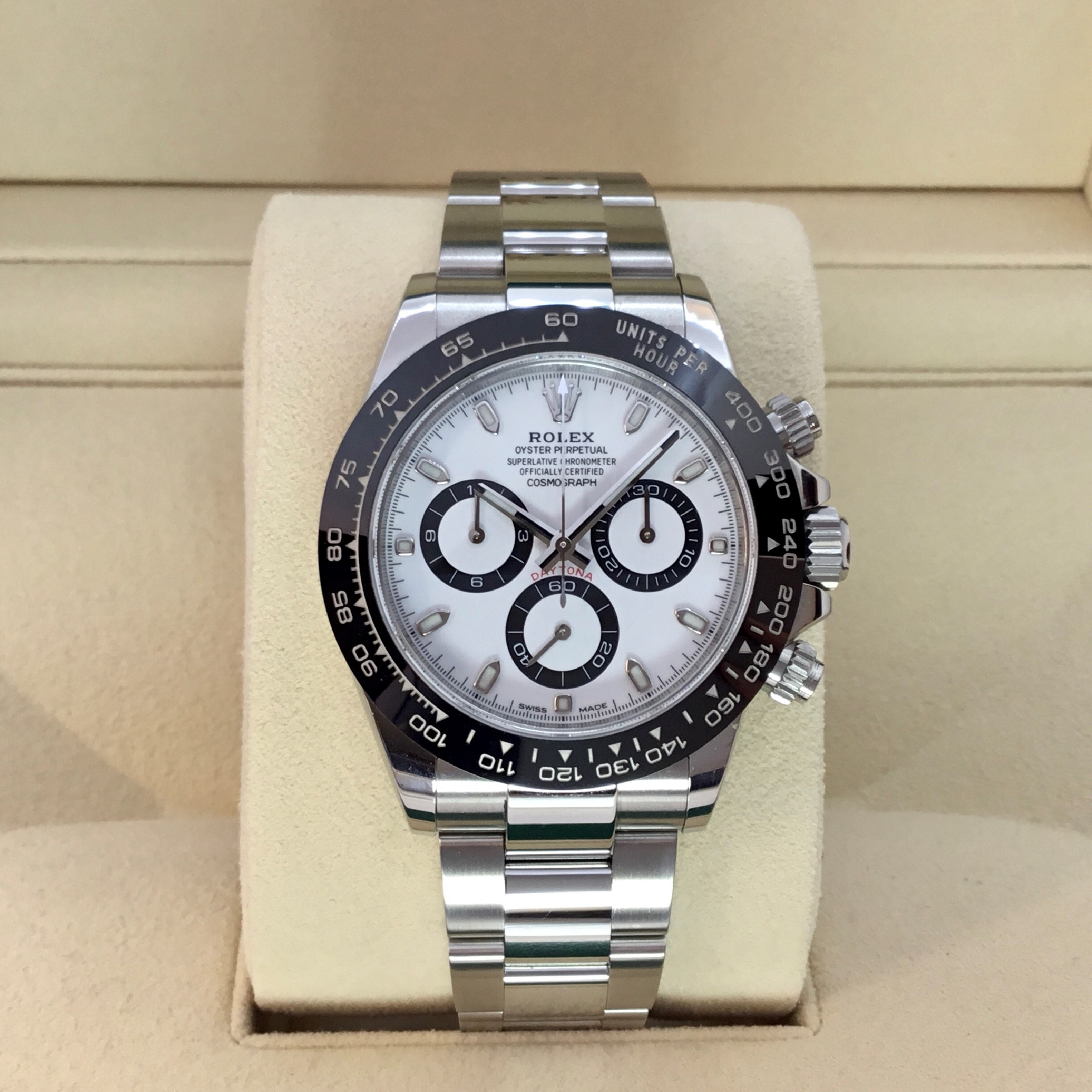 Pre Owned Rolex Oyster Perpetual Cosmograph Daytona Watch Jeweller In Harrogate Yorkshire