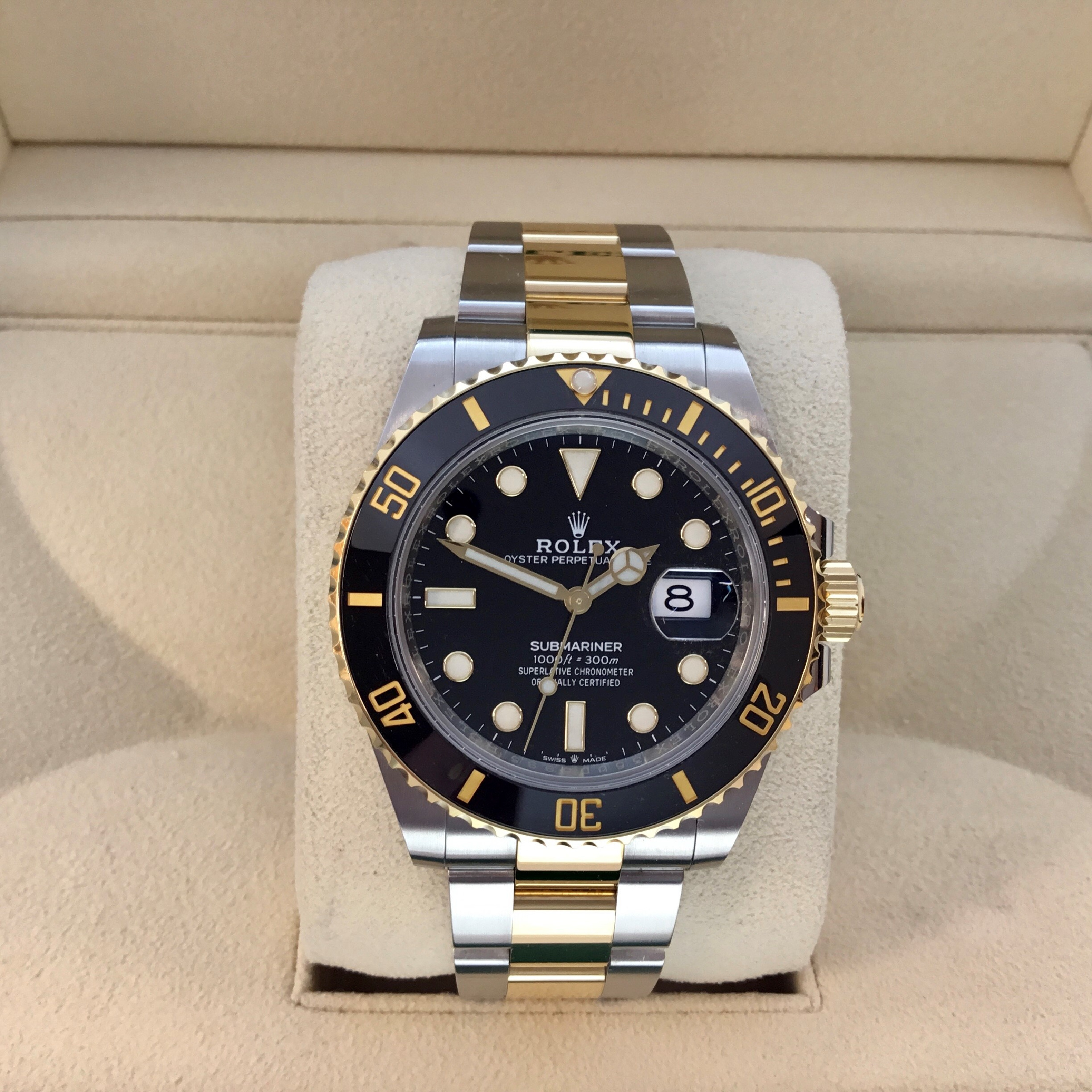 Pre owned Rolex Oyster Perpetual Submariner Date Watch Jeweller