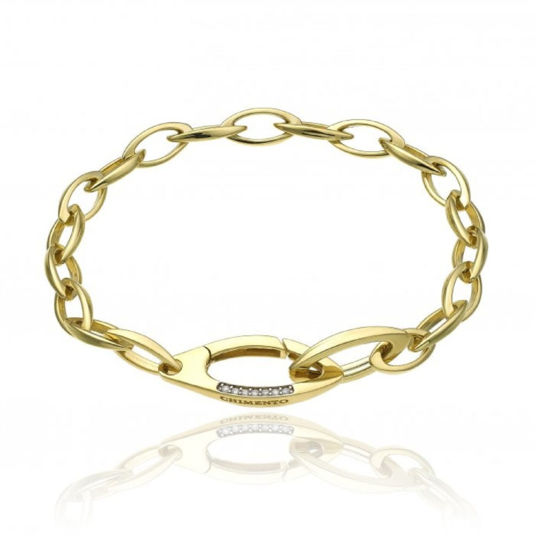 Chimento Link Sensi Yellow Gold Bracelet