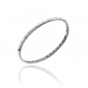 Chimento Brio Diamond and White Gold Bangle