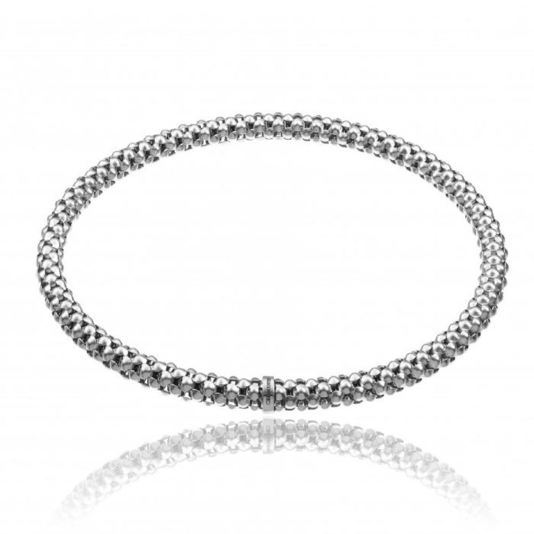 Chimento Melograno Stretch White Gold Bracelet