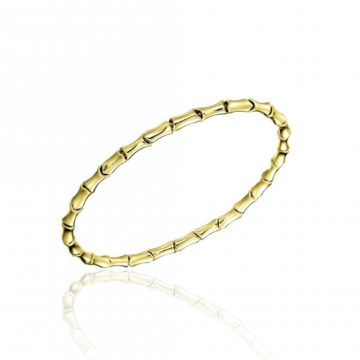 Chimento Bamboo Spring Yellow Gold Bracelet