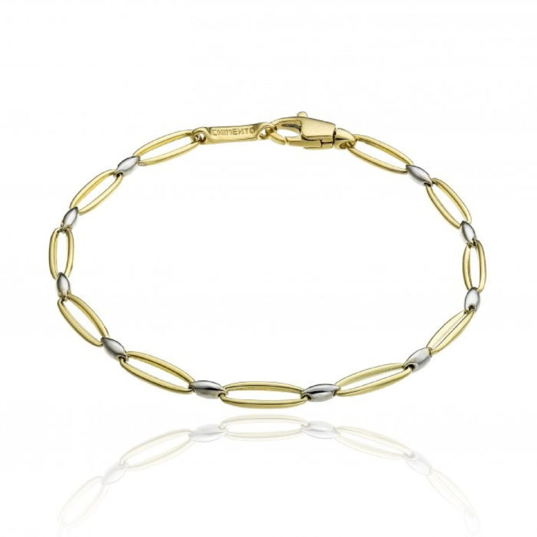 Chimento Accenti Yellow and White Gold Bracelet