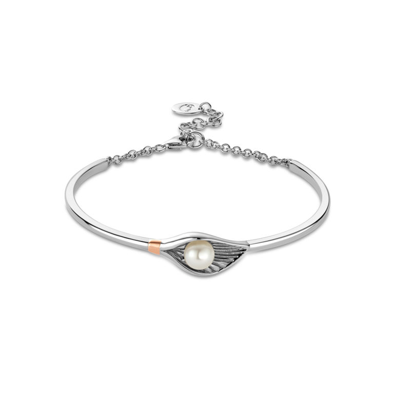 Clogau Silver Beachcomber Shell Banglet