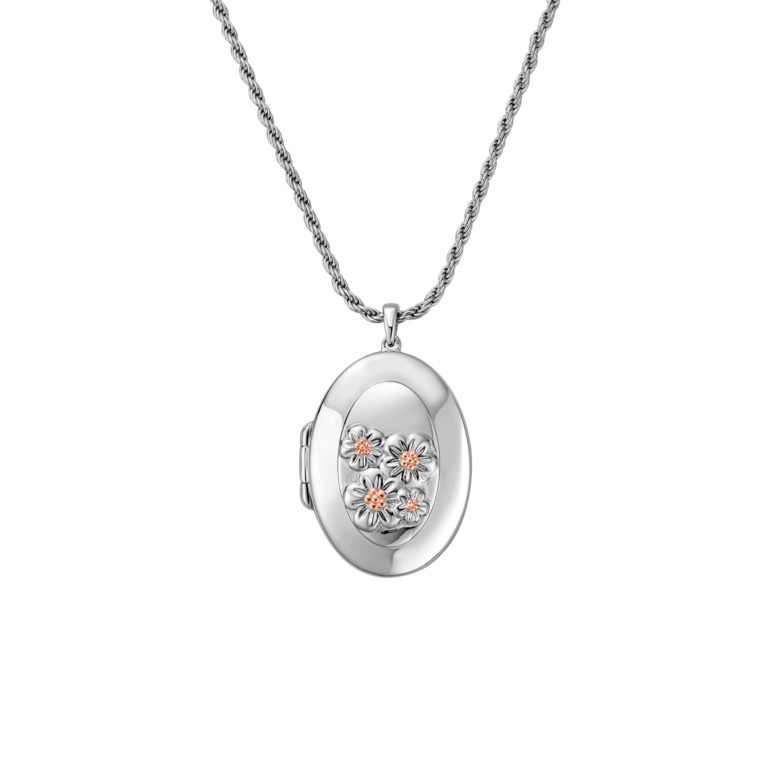 Clogau Silver Forget Me Not Locket