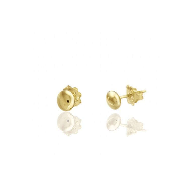 Chimento Armillas Acqua Yellow Gold Stud Earrings